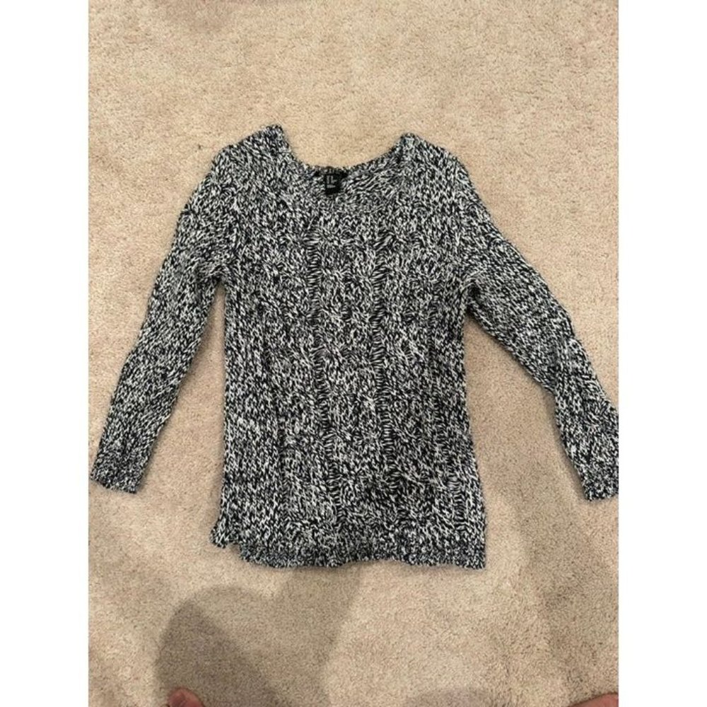 Black and White Sweater
